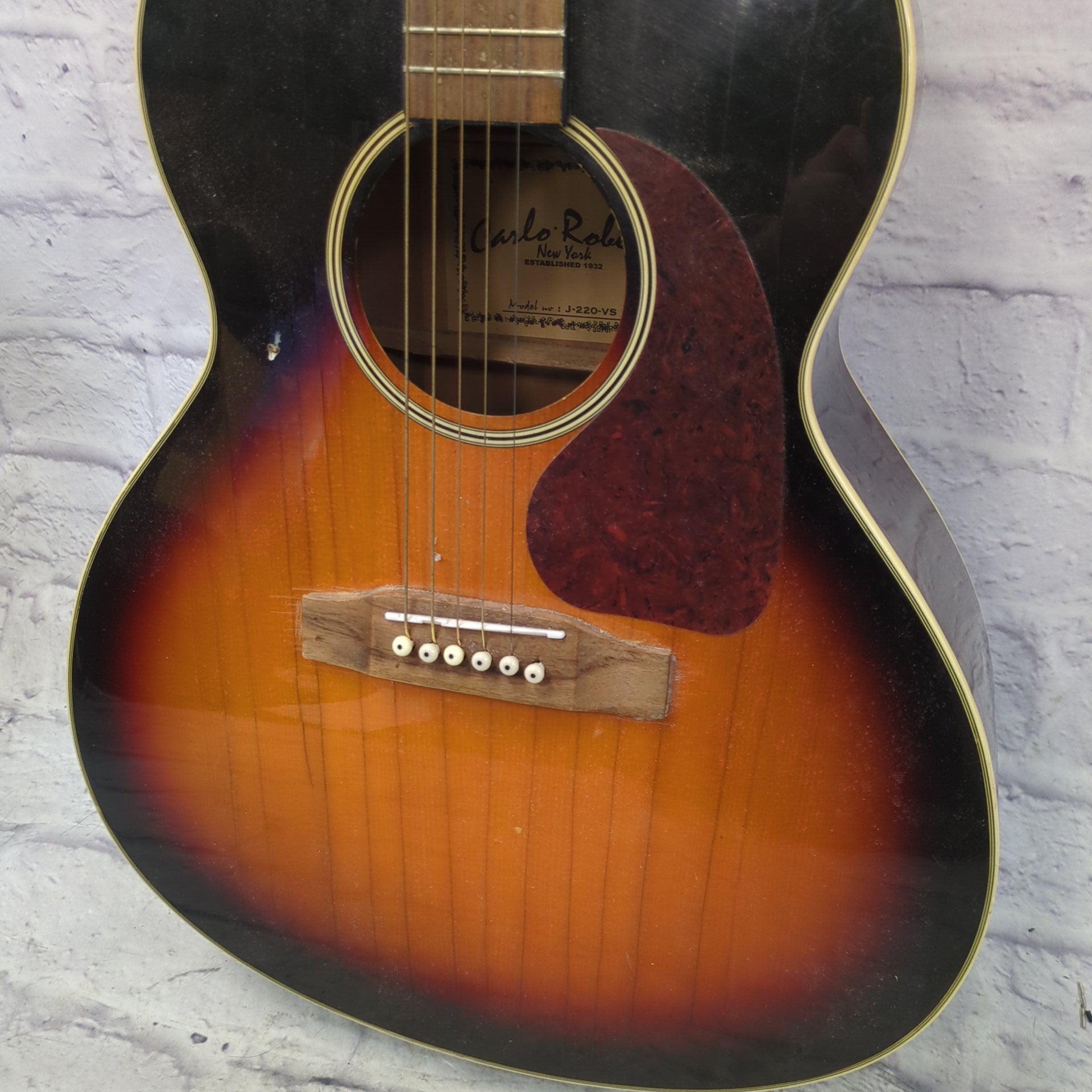 Carlo Robelli J-220 VS Acoustic Guitar