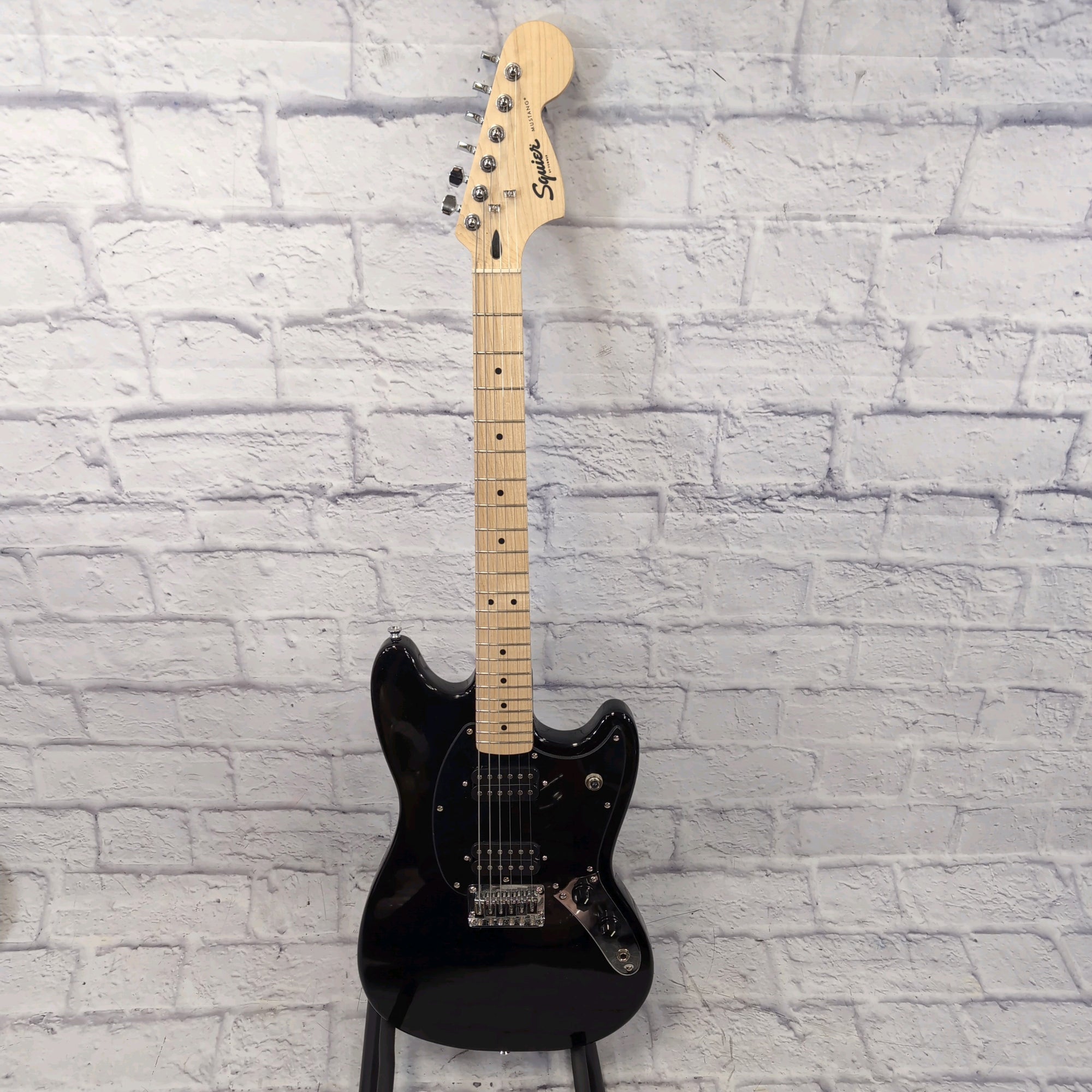 Squier Mustang HH Black Electric Guitar