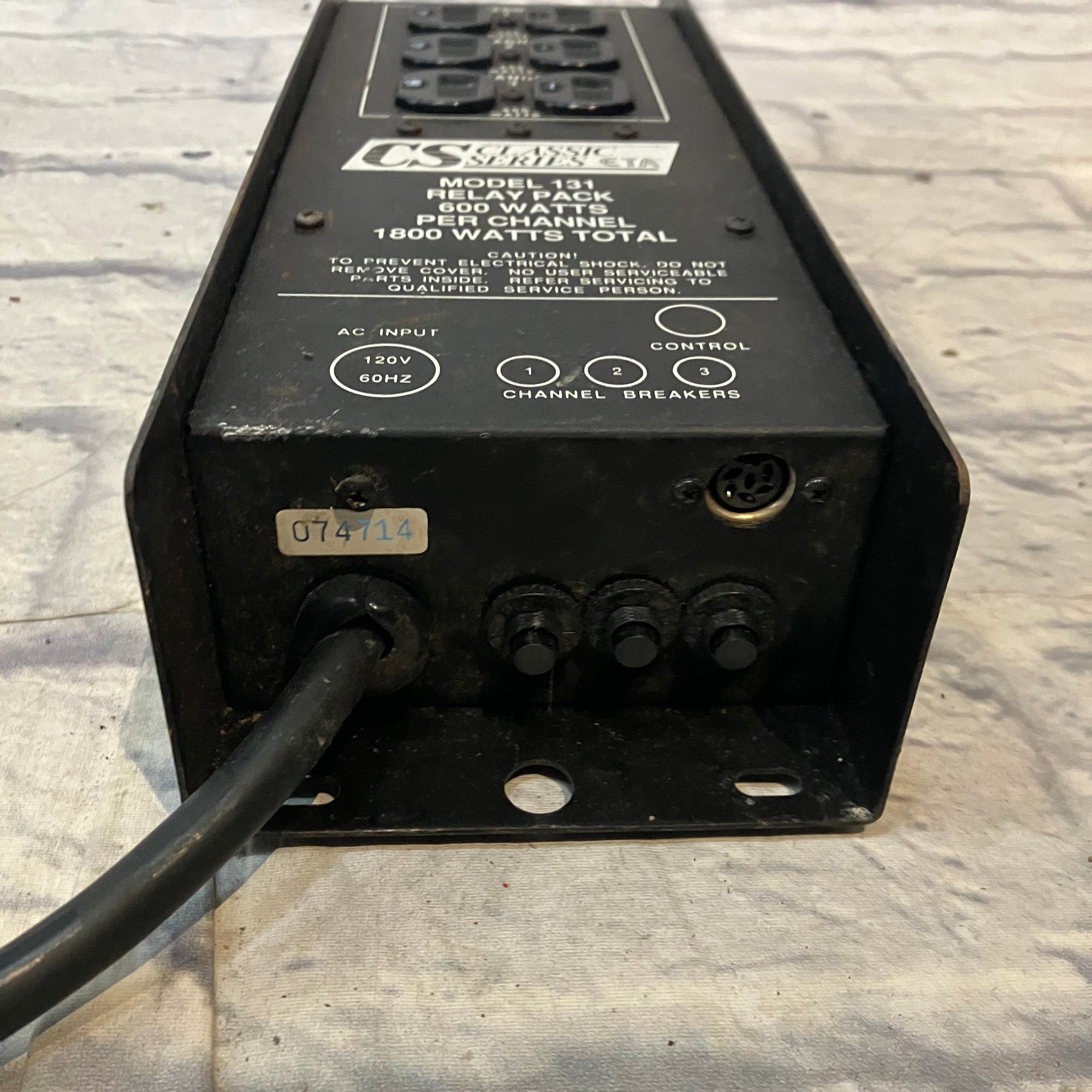 CS Classic Series Model 131 Power Supply