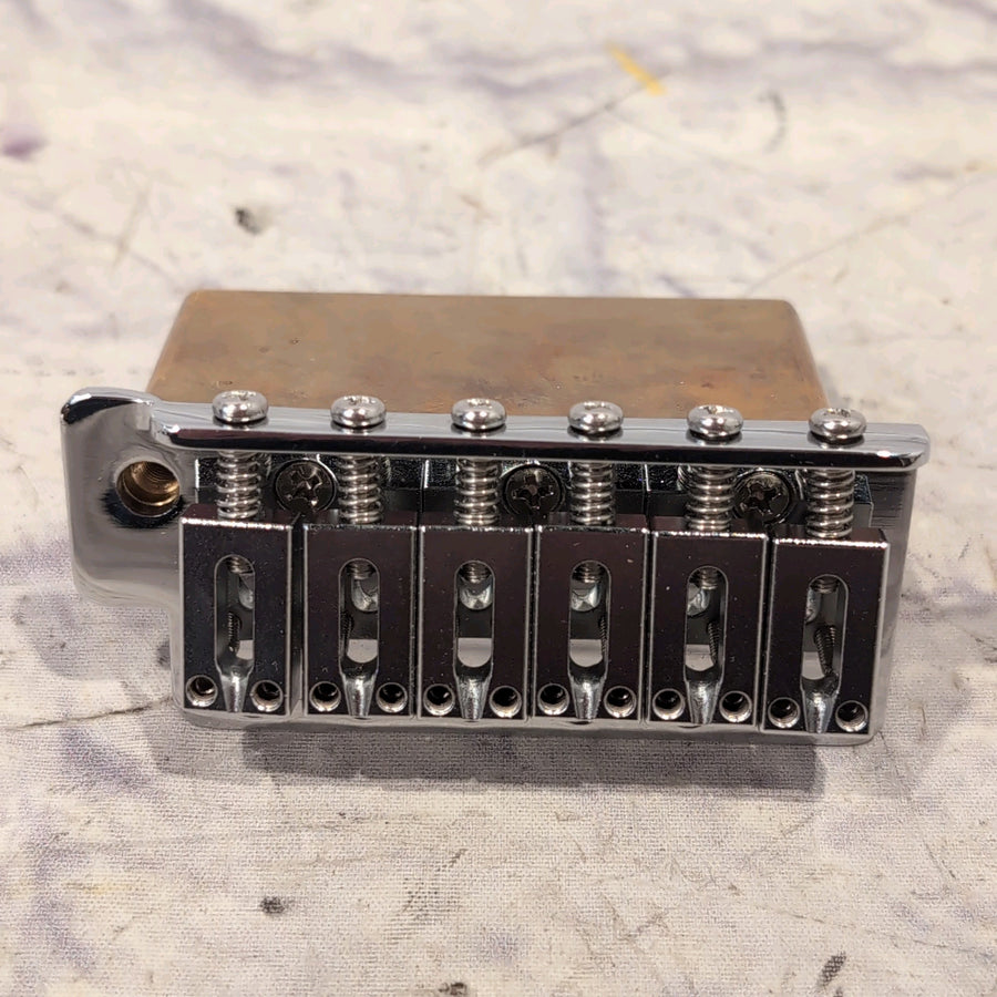 Musiclily Strat Bridge with Heavy Brass Block