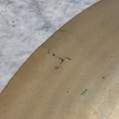 Zildjian 18 A Custom Projection Crash Cymbal CRACKED AS-IS