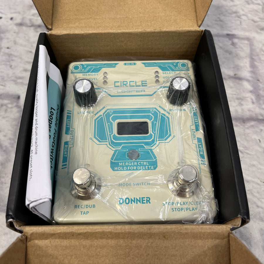 Donner Circle Looper Effect Pedal