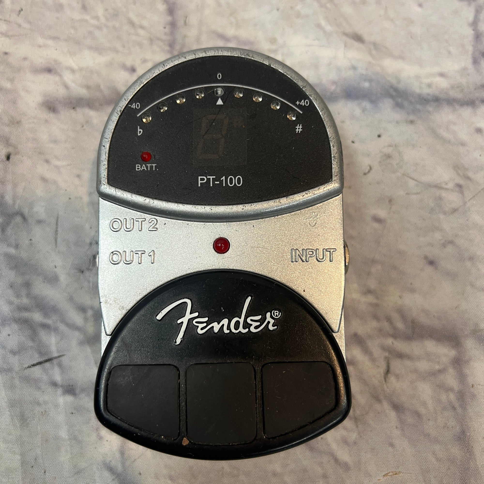 Fender PT-100 Pedal Tuner