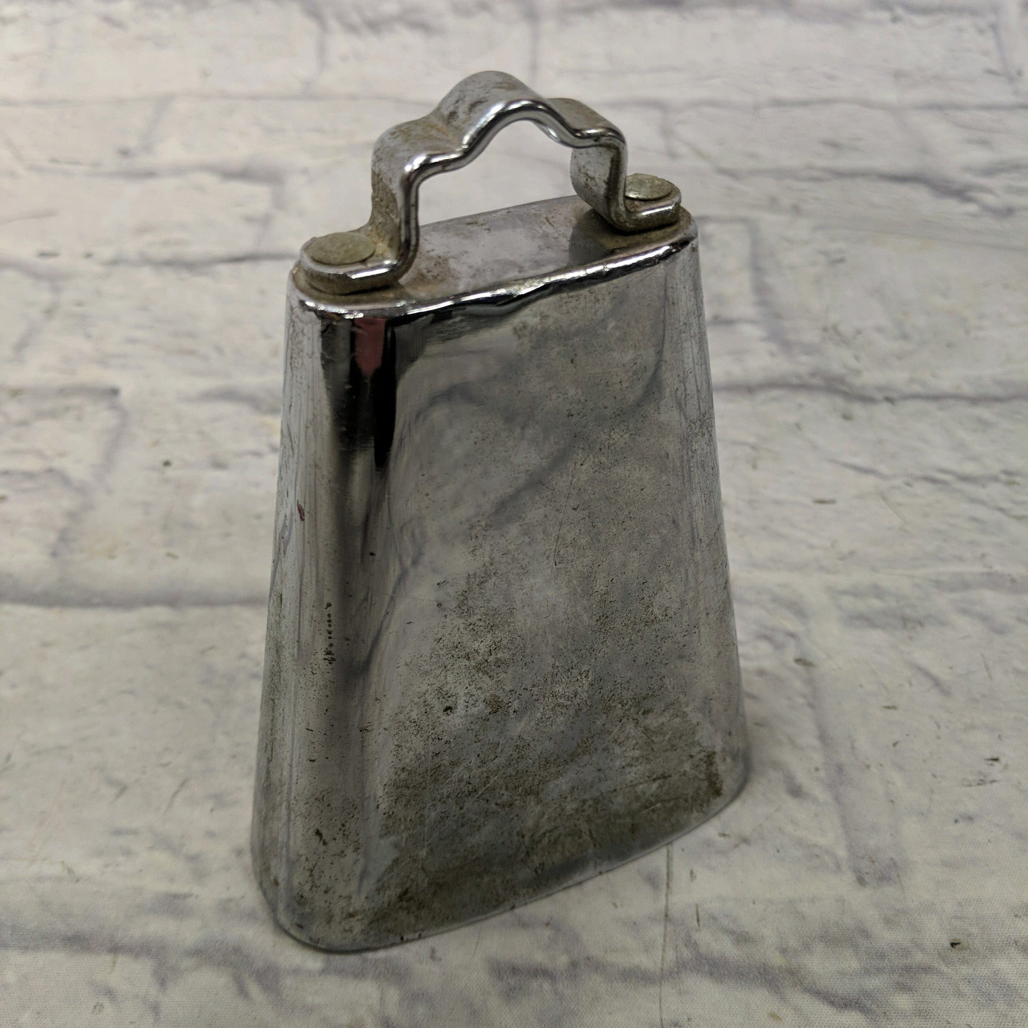 Unknown Small Chrome Cowbell Made in Japan