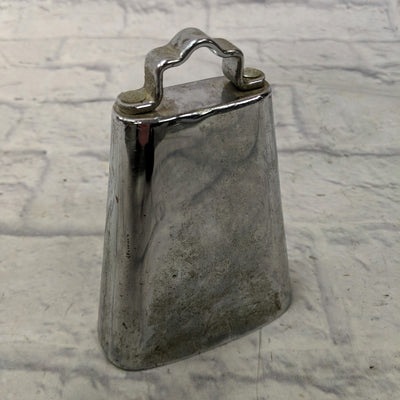 Unknown Small Chrome Cowbell Made in Japan