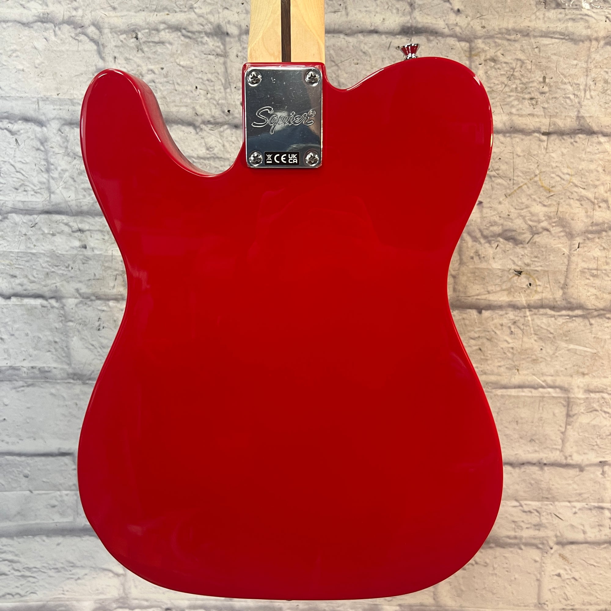 Squier Sonic Telecaster Red with White Pearl Pickguard Electric Guitar