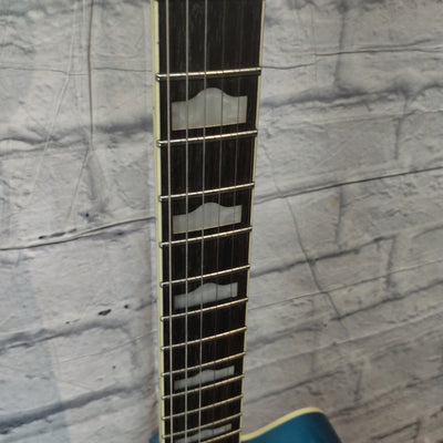 Gretsch G2655t Semi Hollow Electric Guitar Blue Sparkle