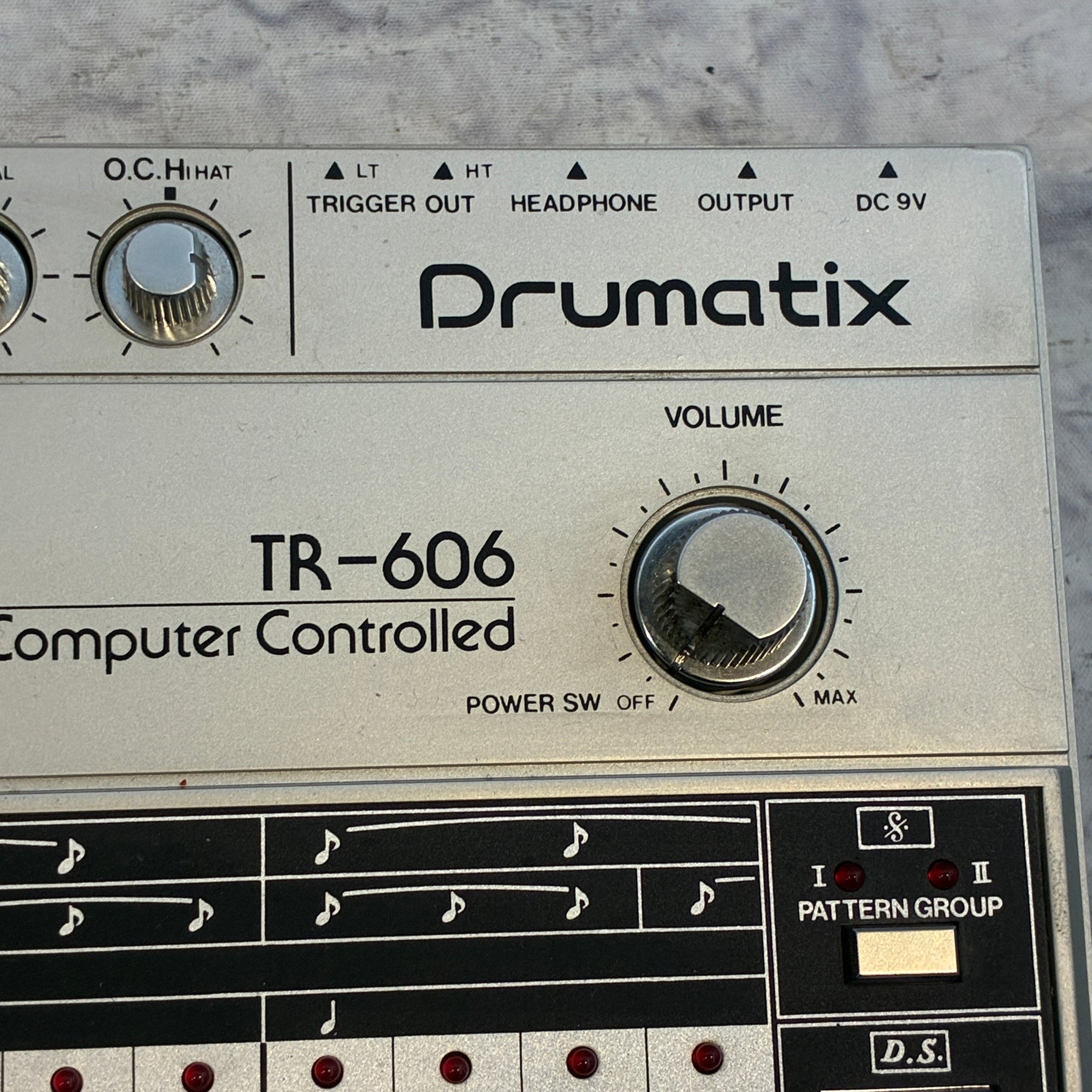 Roland Vintage 1980s TR-606 Drumatix Analog Drum Machine