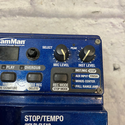Digitech JamMan Looper Phrase Sampler with Power Supply