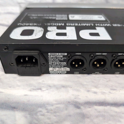 Behringer Super-X Pro CX3400 2/3-Way Stereo 4-Way Mono Crossover