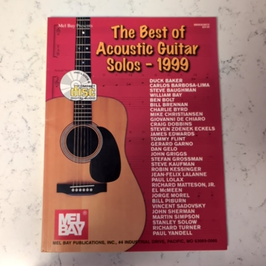 Mel Bay: The Best Of Acoustic Guitar Solos - 1999