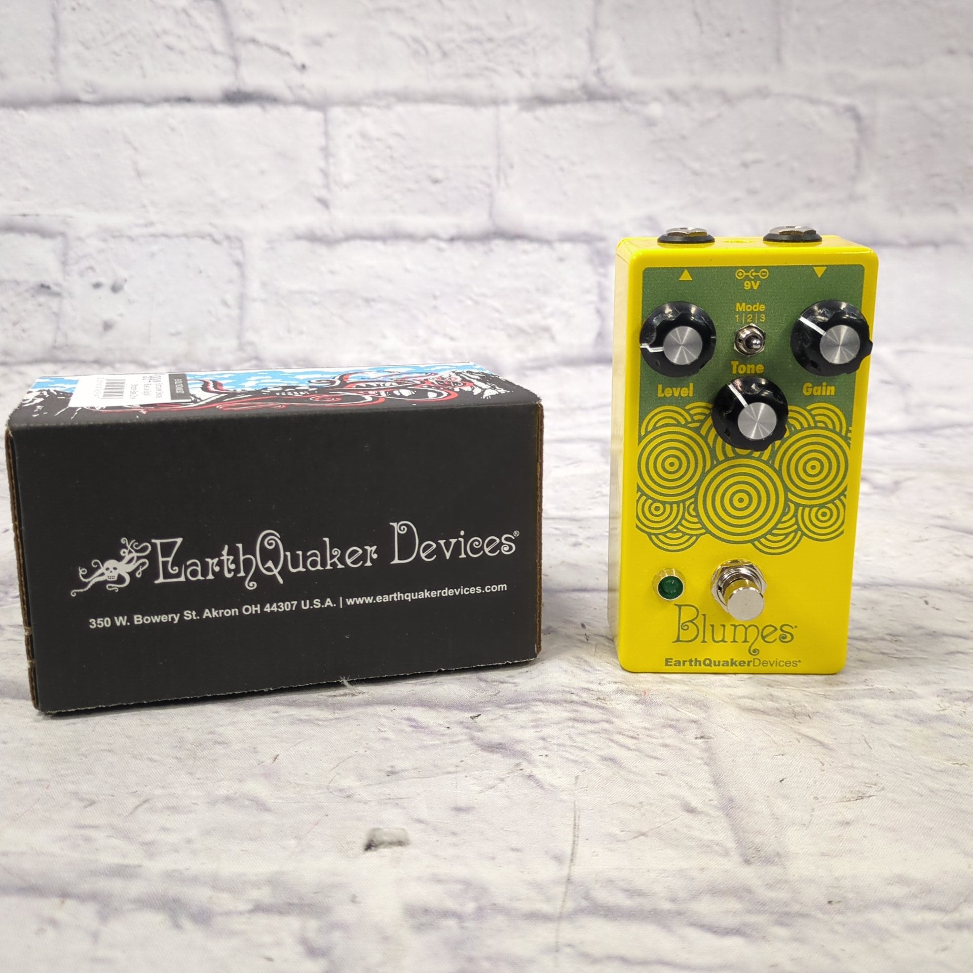 Earthquaker Devices Blumes Low Signal Shredder Bass Drive Pedal