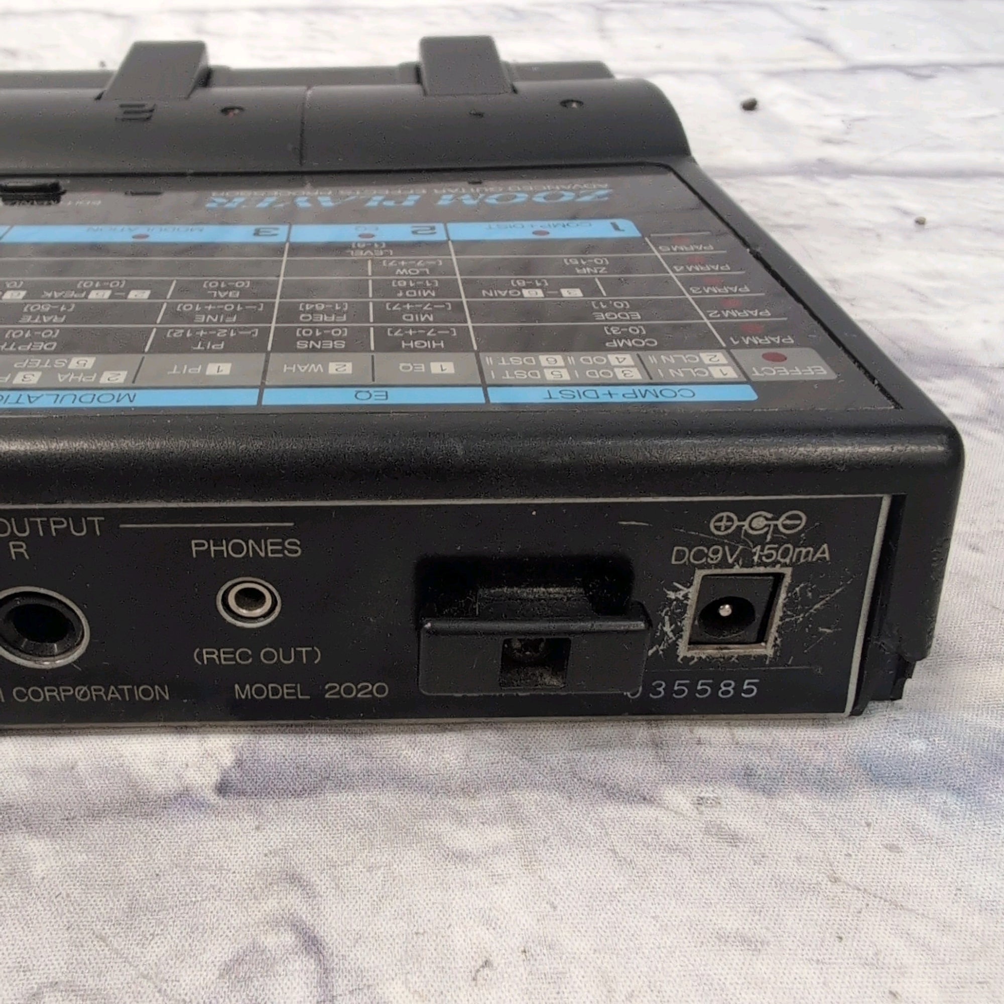 Zoom Player 2020 Advanced Guitar Effects Processor Pedal Made in Japan