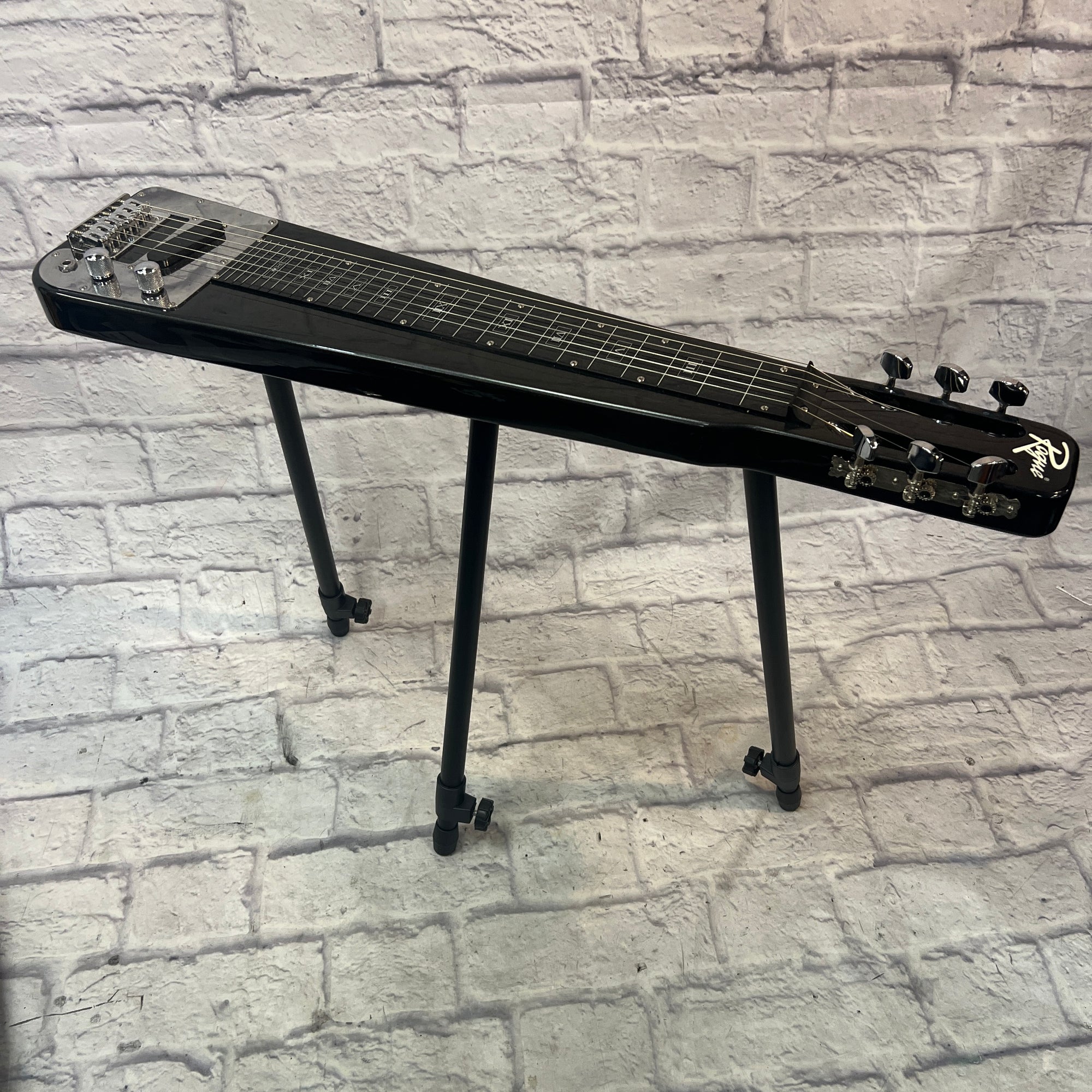 Rogue RLS1MBK Lap Steel with Legs and Bag