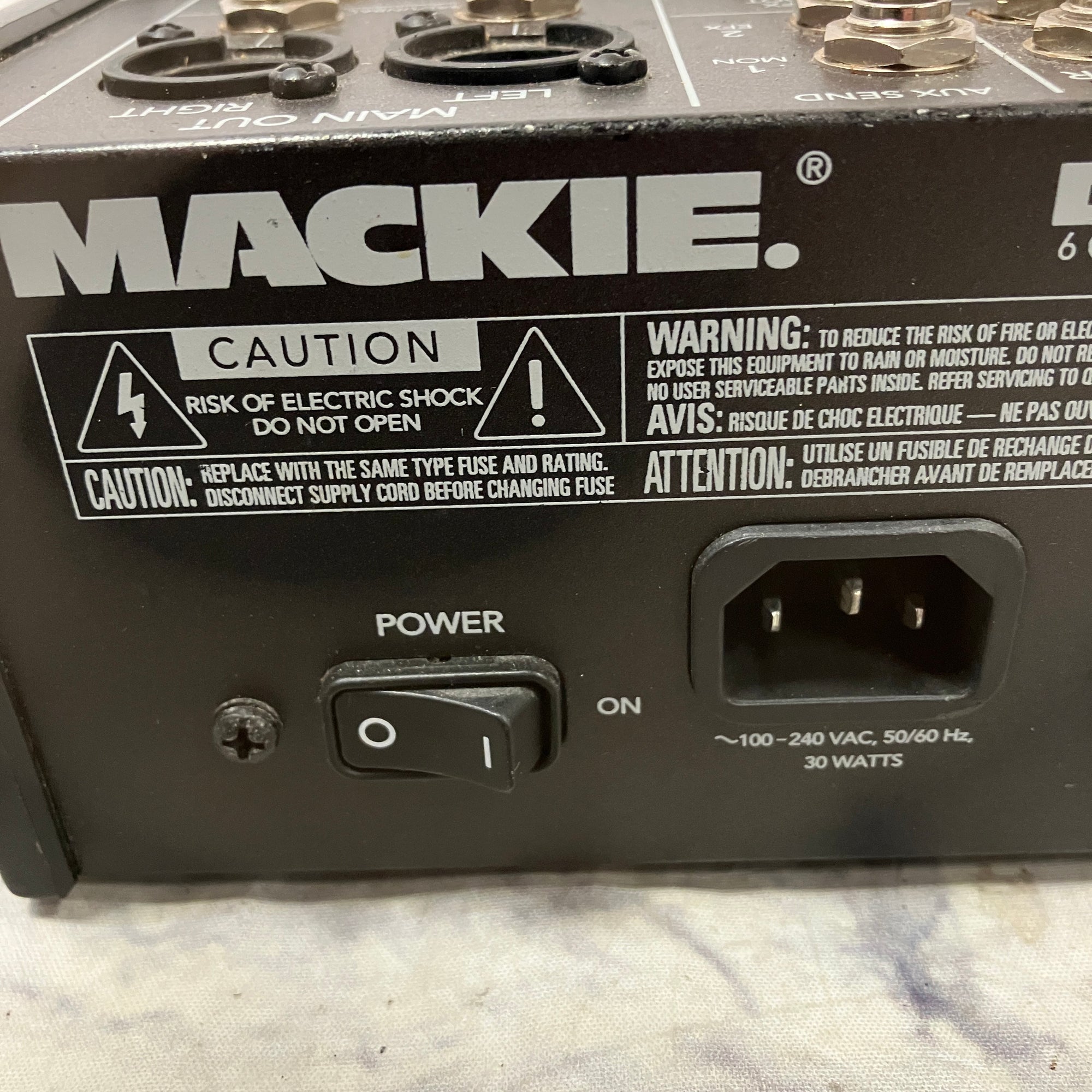 Mackie DFX-6 Four Channel Mixer