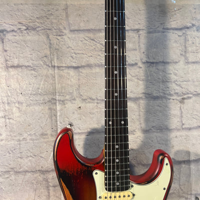Unknown Strat Style Relic Electric Guitar