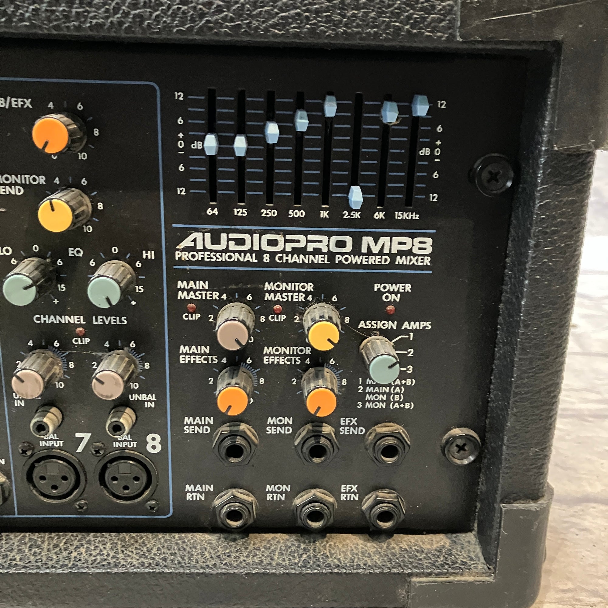 Audiopro MP8 Powered PA Mixer