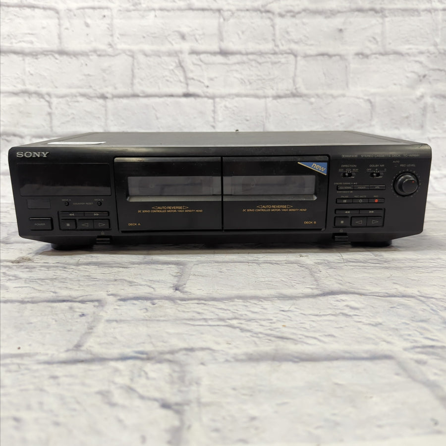 Sony TC-WR661 Dual Cassette Deck