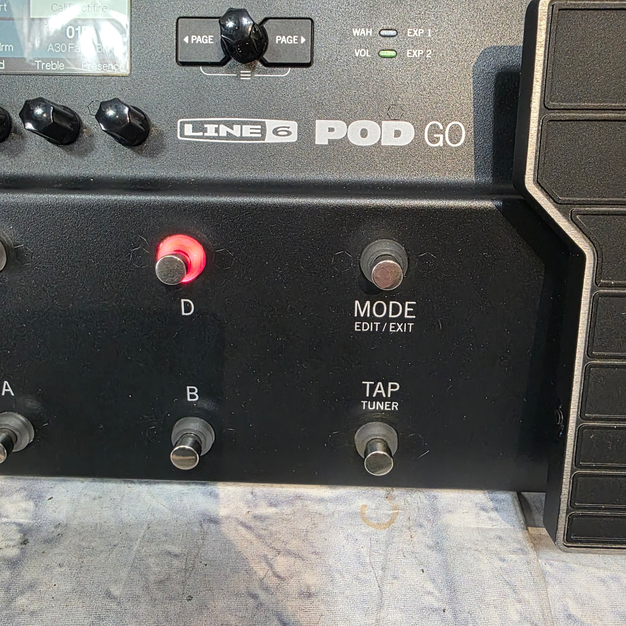 Line 6 POD Go Amp Modeling Pedal