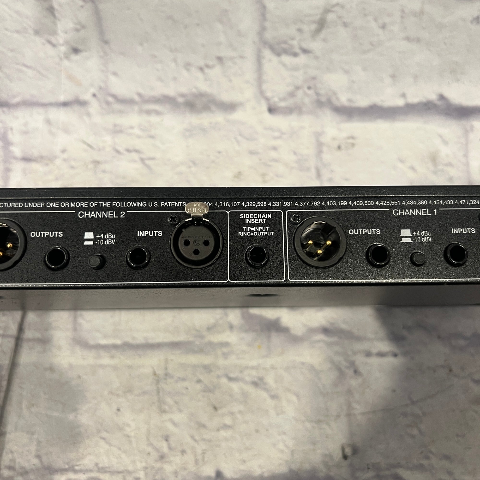 DBX 266Xl Rack Stereo Compressor Limiter