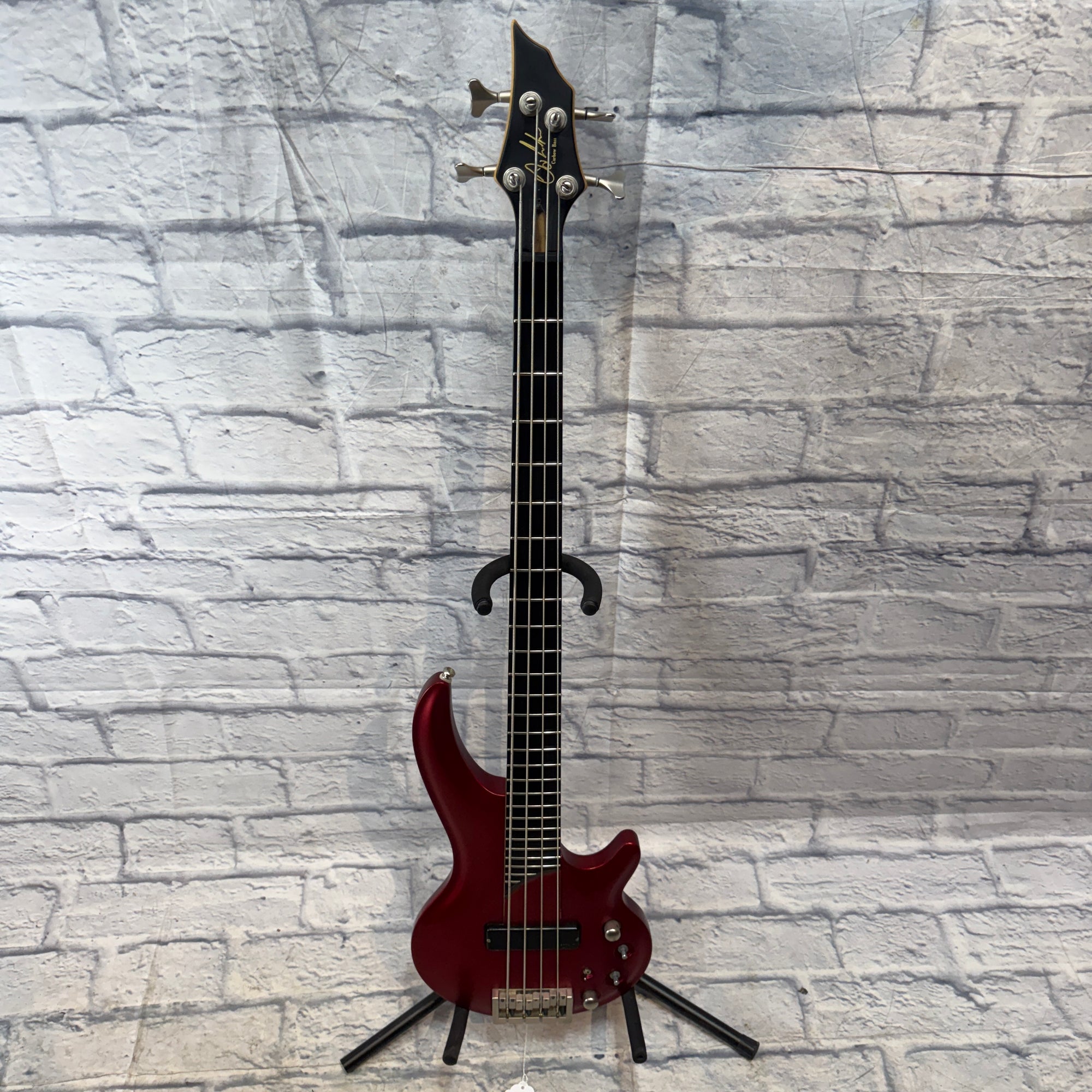 Cort Curbow Bass Guitar - Metallic Red