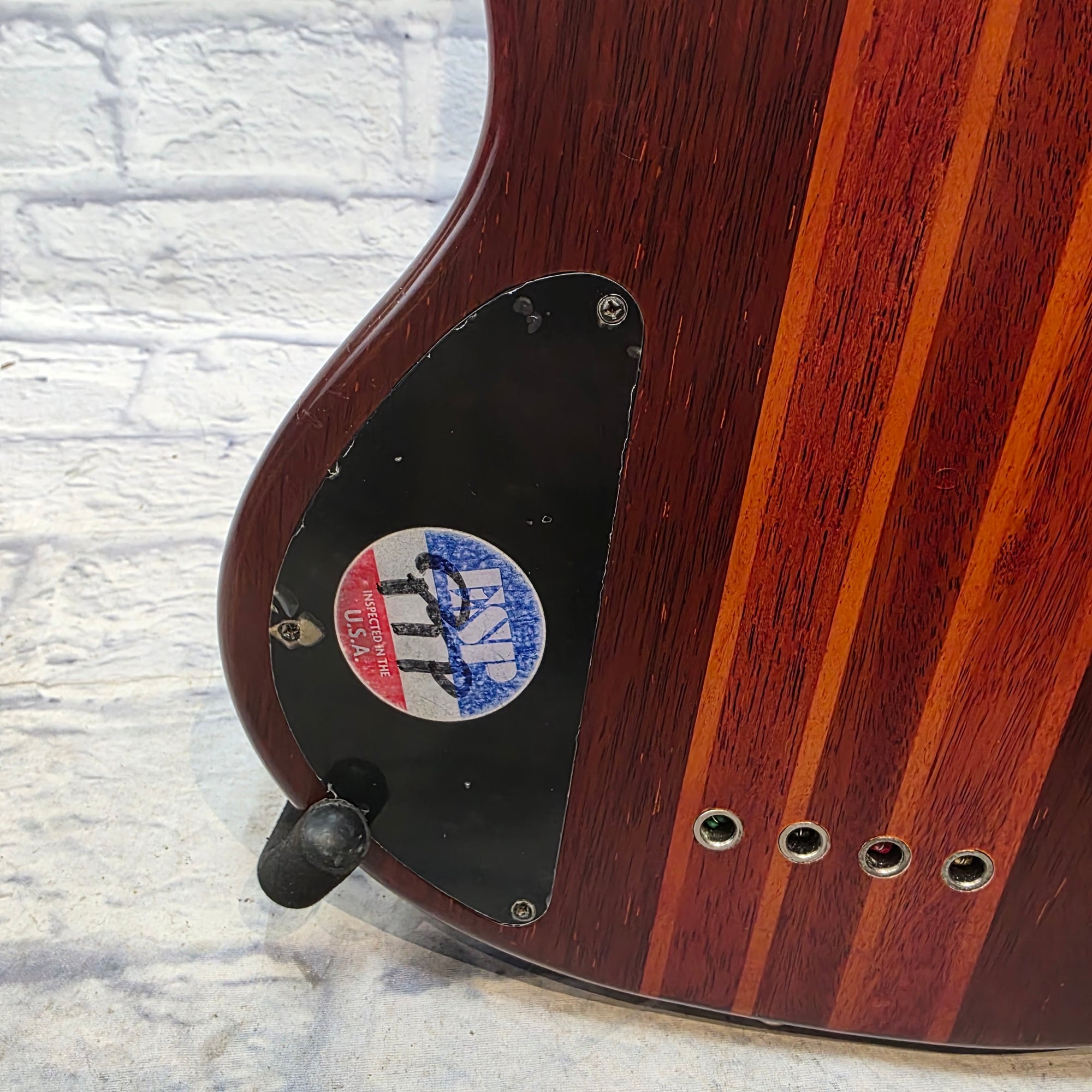 LTD LTD-4 Walnut 4 String Bass Guitar