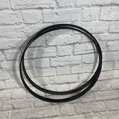 Unknown Black 22 Inch Bass Drum Hoops