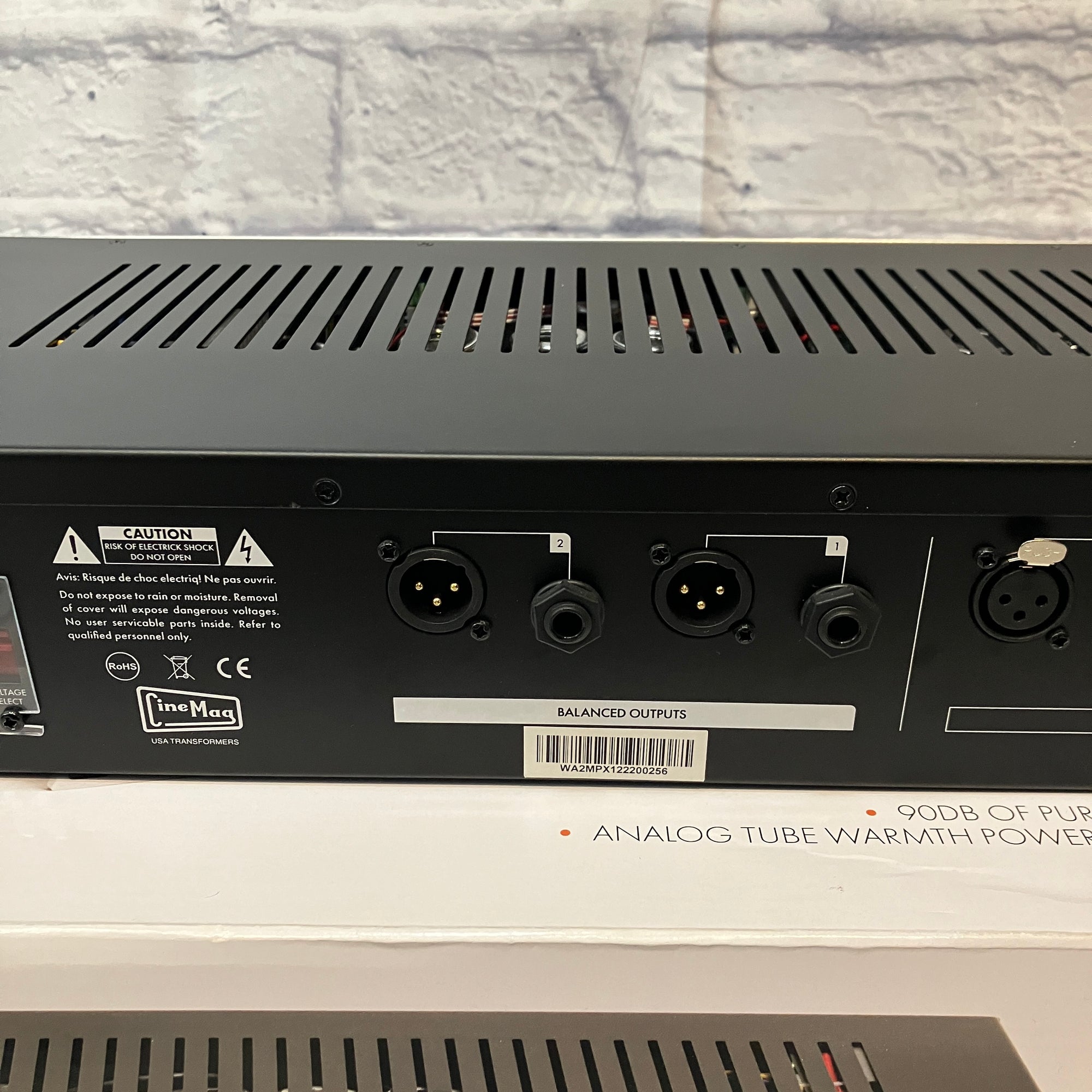 Warm Audio WA-2MPX 2-Channel Tube Microphone Preamp