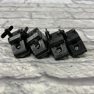 4x DW Floor Tom Leg Brackets