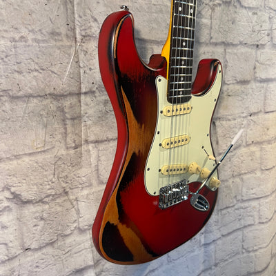 Unknown Strat Style Relic Electric Guitar