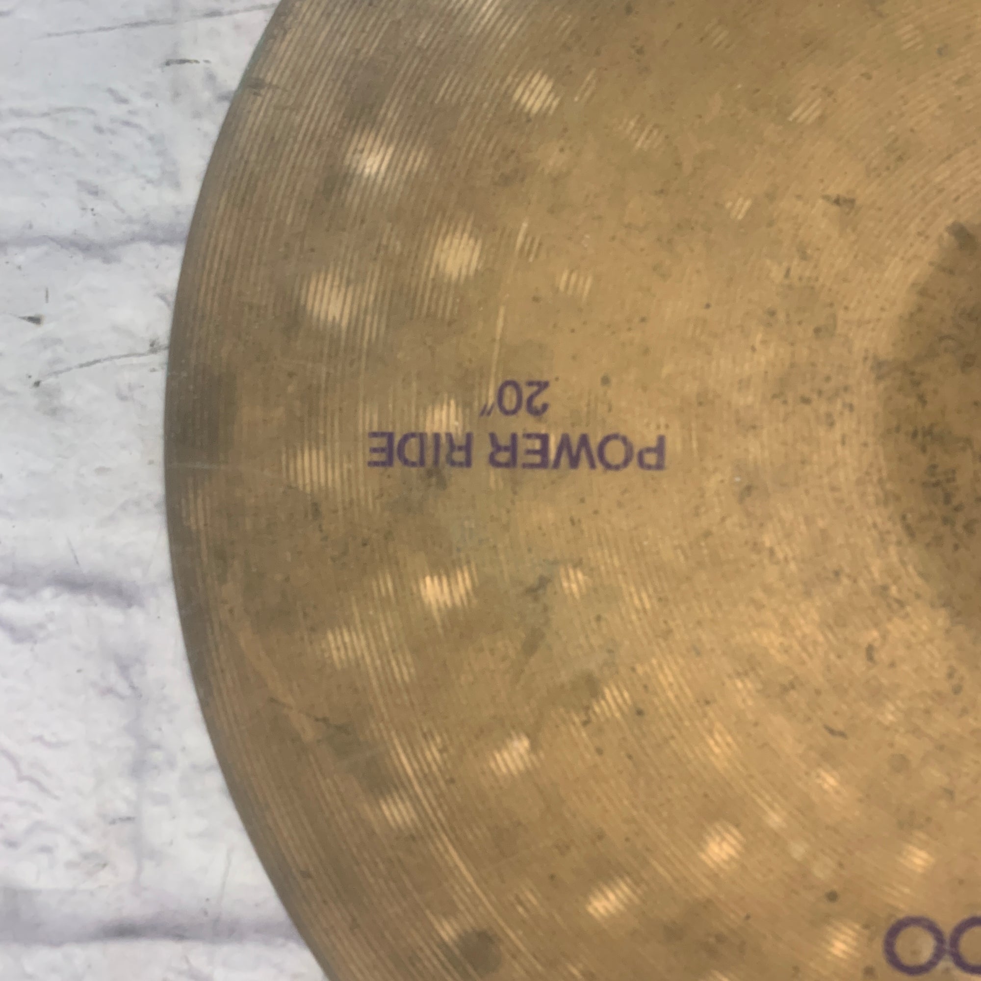 Paiste 20'' 400 Power Ride Crash Ride Cymbal