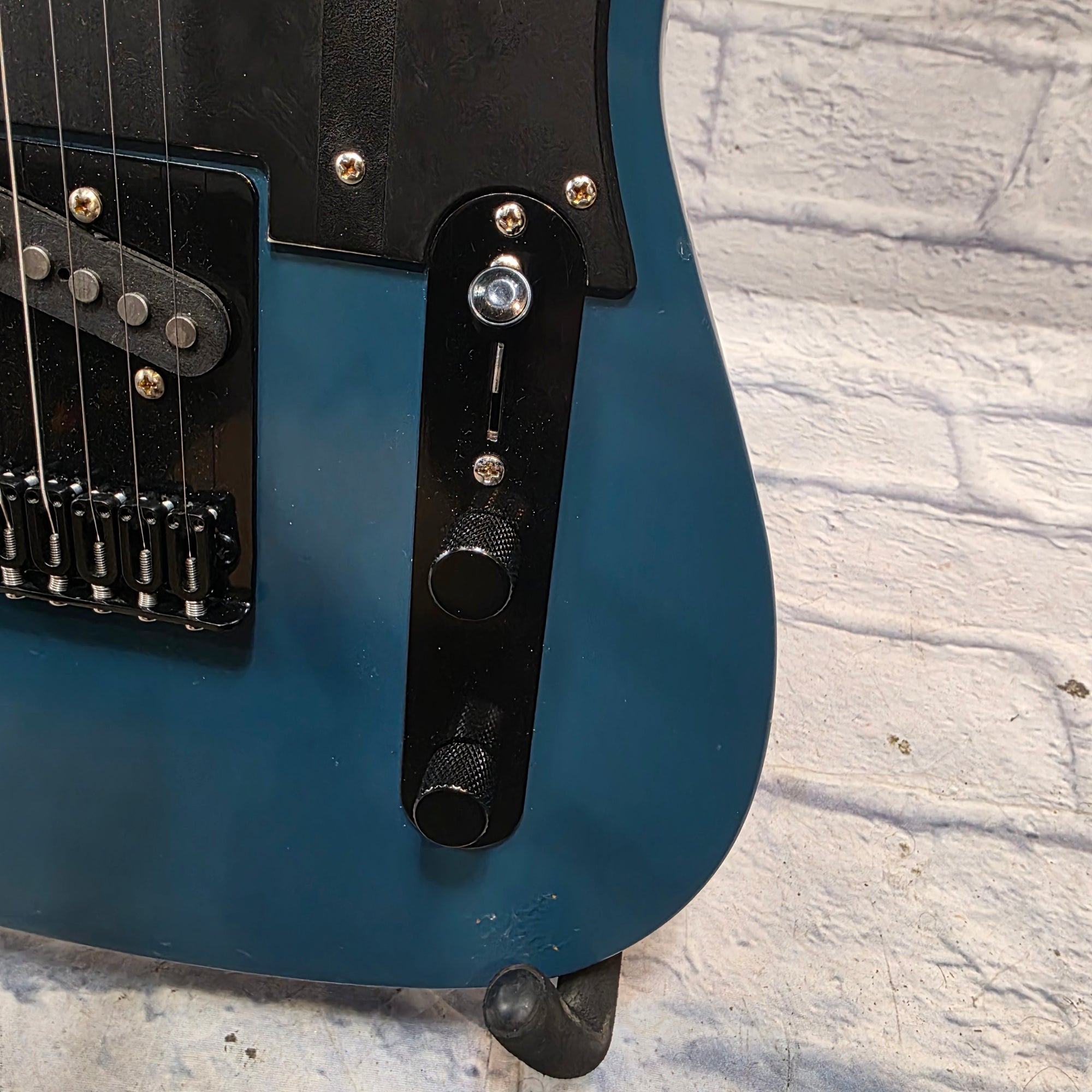 Partscaster T-Style With Case Electric Guitar