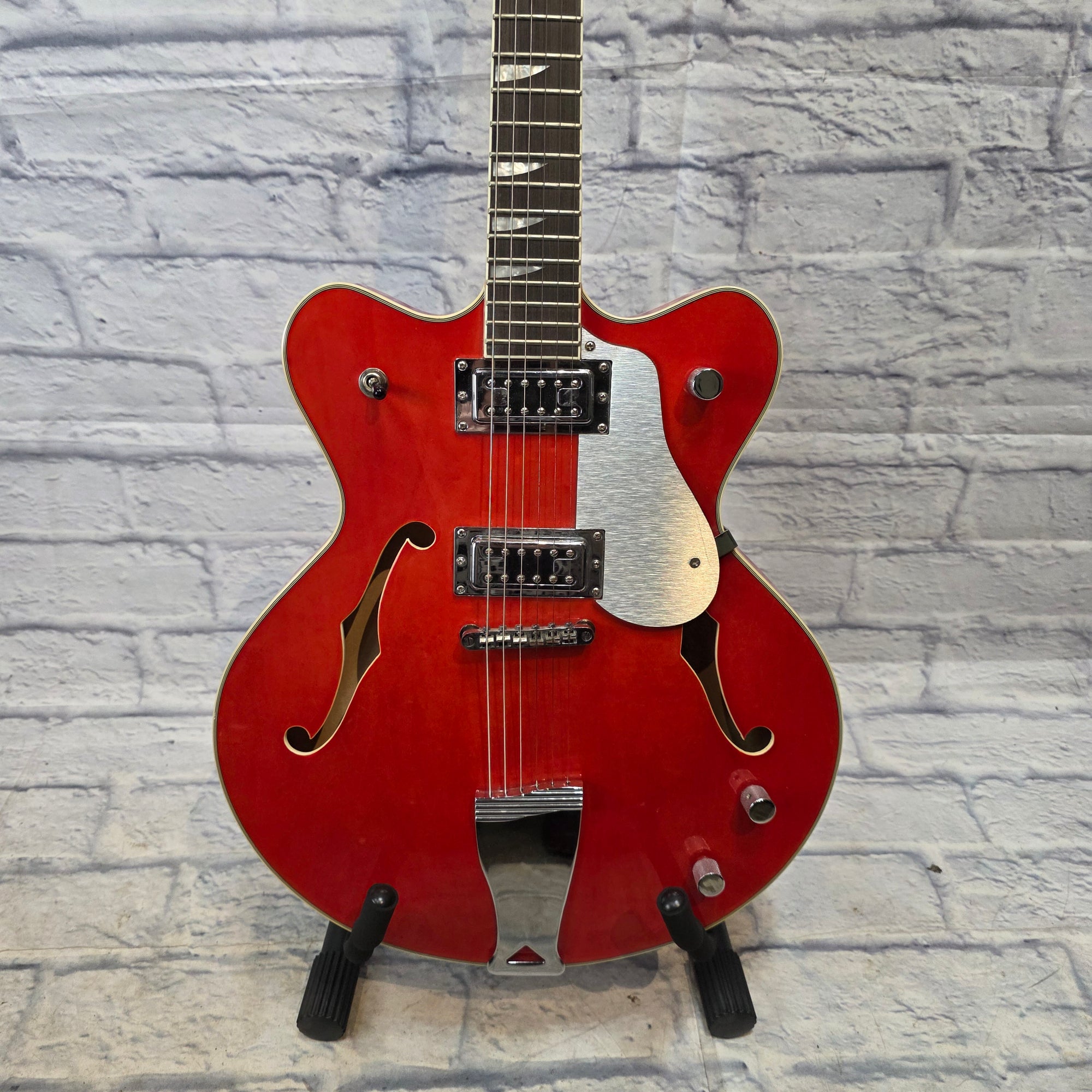 Eastwood Classic 6 Orange With Case Hollow Body Electric