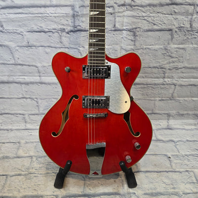 Eastwood Classic 6 Orange With Case Hollow Body Electric