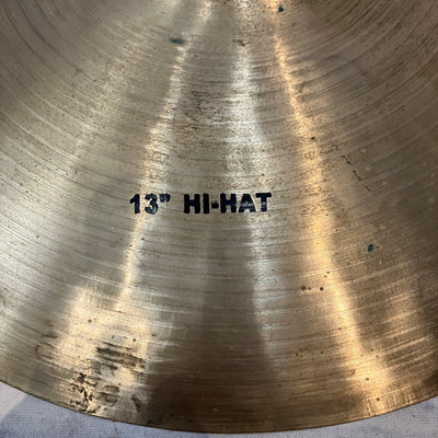 Agazarian 13" Pair Hi Hat Cymbals