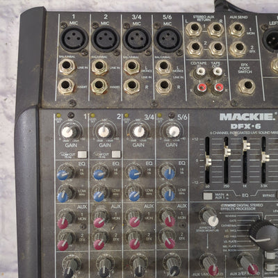 Mackie DFX6 6 Channel Mixer with Effects