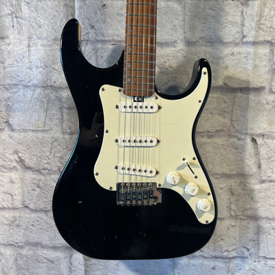 Lyon Strat Style Black Electric Guitar