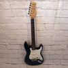 J Reynolds Transparent Teal Strat Style Electric Guitar