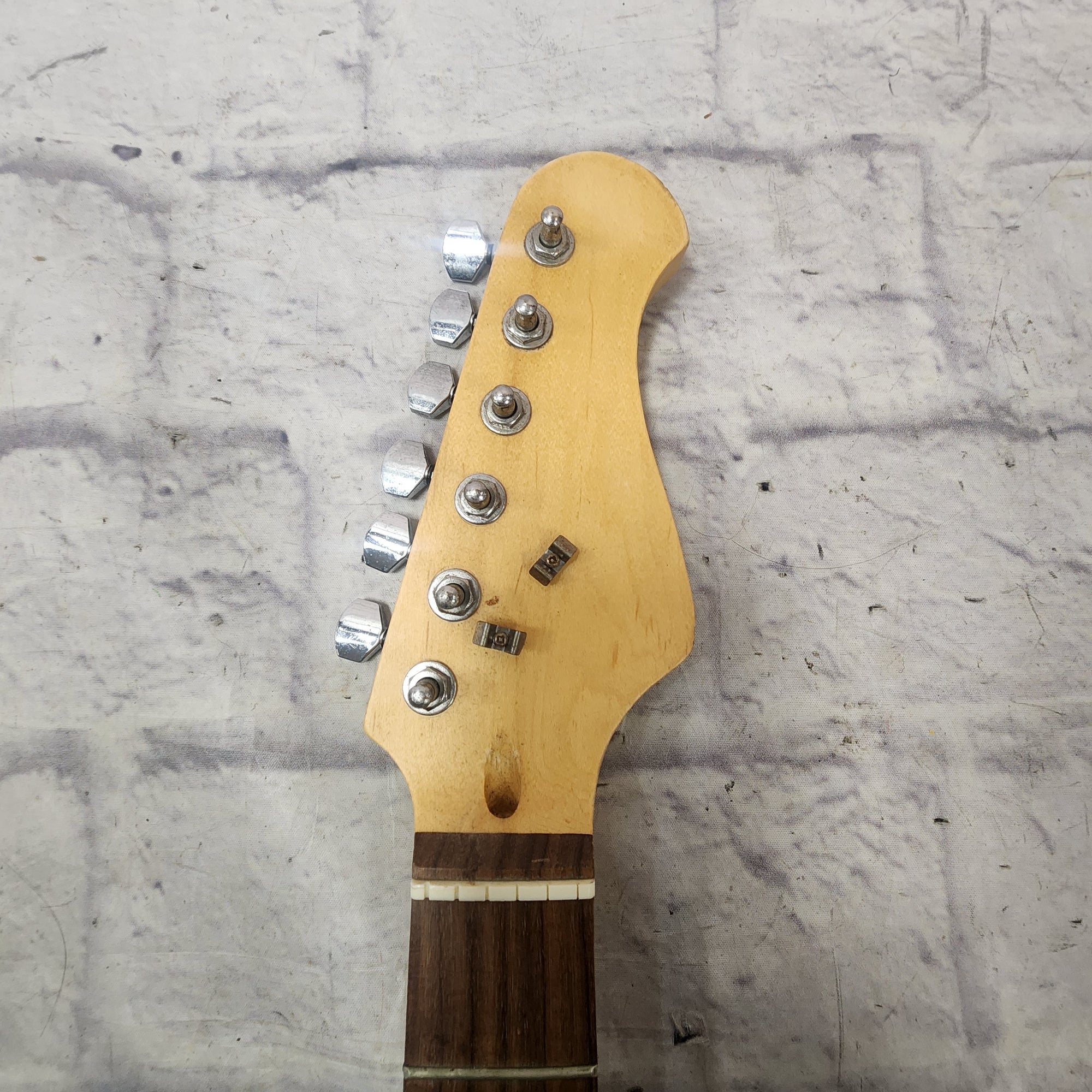 Unknown 22 Fret Electric Guitar Neck AS-IS