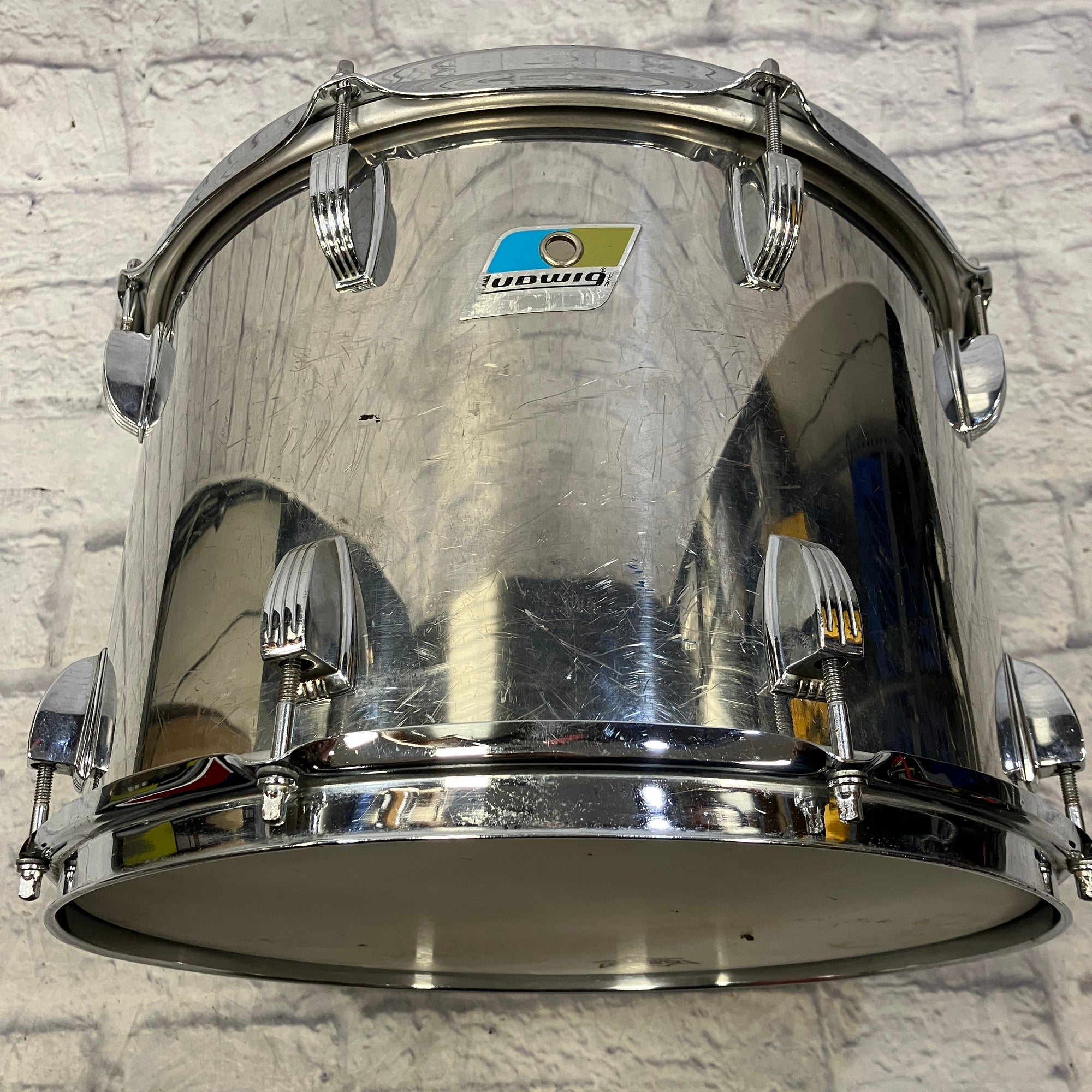 Ludwig 1970s Chrome Wrap 14" Tom