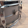 Ludwig L-404 Acrolite 5x14" 8-Lug Aluminum Snare Drum with Rounded Blue/Olive Badge