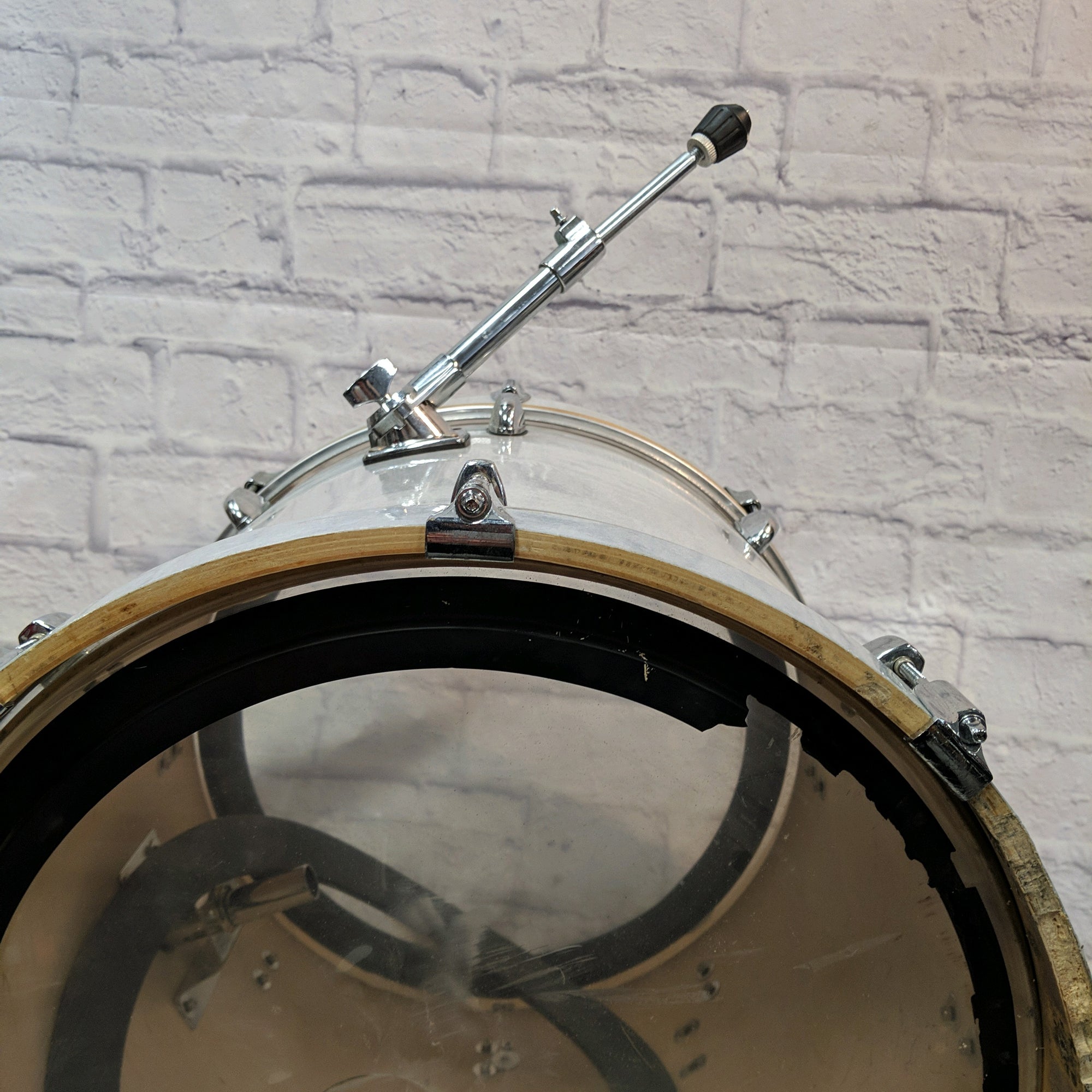 SPL Street Bop Birch Ply 3 Piece Shell Pack Silver Metallic  Drum Kit