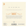 D'Addario EJ61 5-String Medium Steel Banjo Strings 10-23