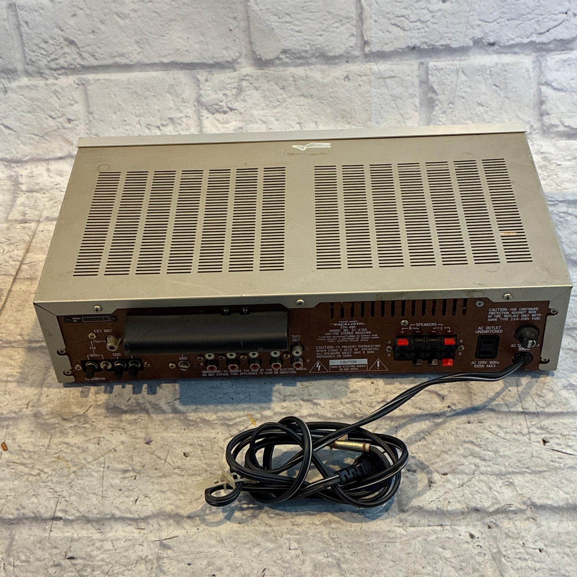 Vintage Realistic STA 460 31-2100 AM/FM stereo receiver