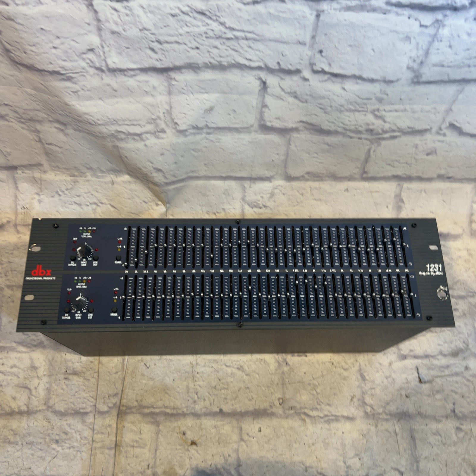 DBX 1231 Dual Equalizer Rack EQ