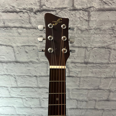 First Act MG394 Left Handed 3/4 Student Acoustic Guitar