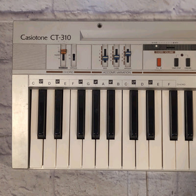 Vintage Casio CT-310 Casiotone 49-Key Synthesizer 1980s
