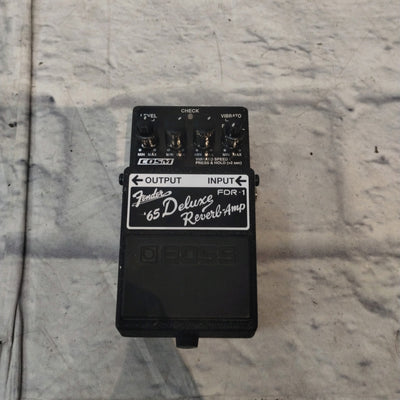 Boss FDR-1 Deluxe Reverb Pedal