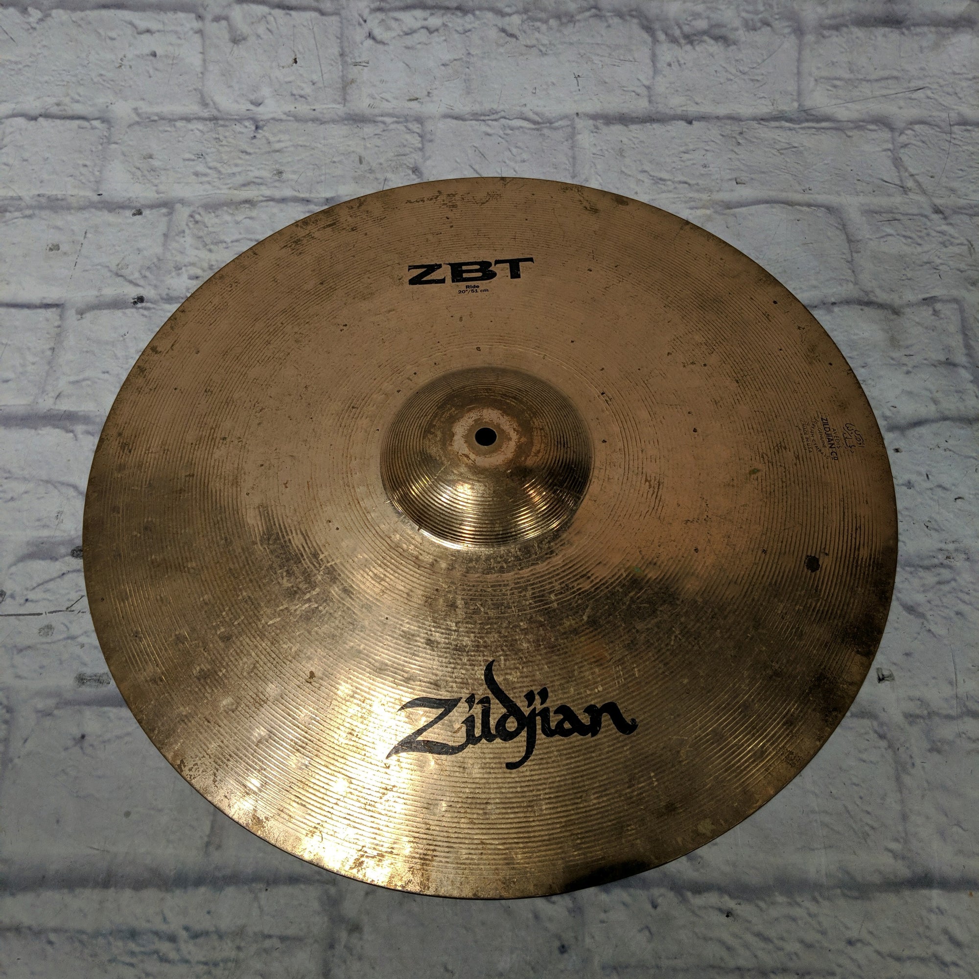 Zildjian 20 ZBT Ride Cymbal