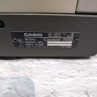 Casio Casiotone 7000 Vintage Synth Keyboard